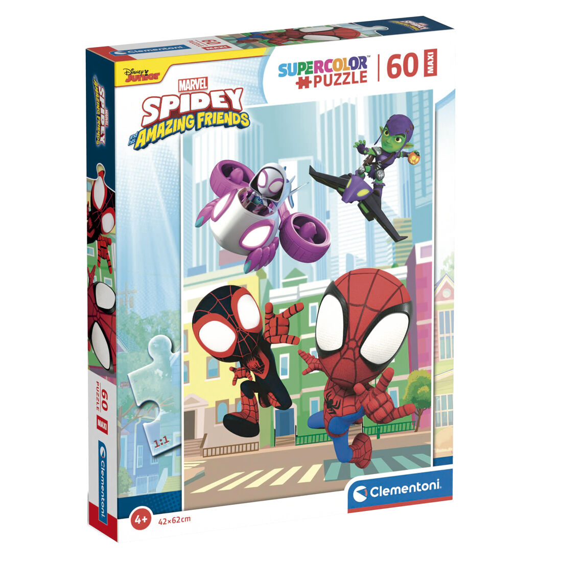 Puzzle maxi Clementoni de Marvel Spidey de 60 piezas