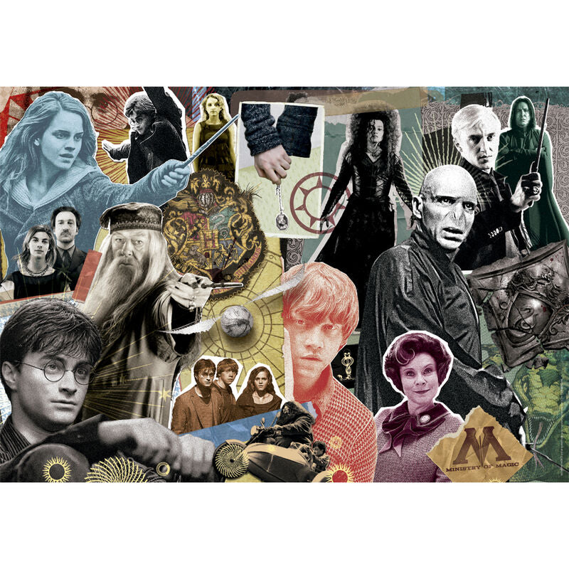 Puzzle Clementoni Harry Potter de 300 piezas con collage de personajes - 2