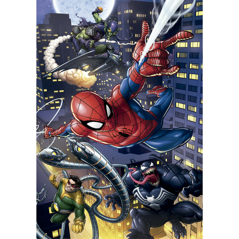 Puzzle Clementoni de Spider-Man Marvel de 180 piezas - 2