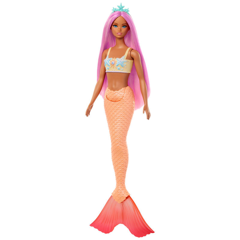 Muñecas sirena Barbie con colas de colores y accesorios marinos para el pelo - 6