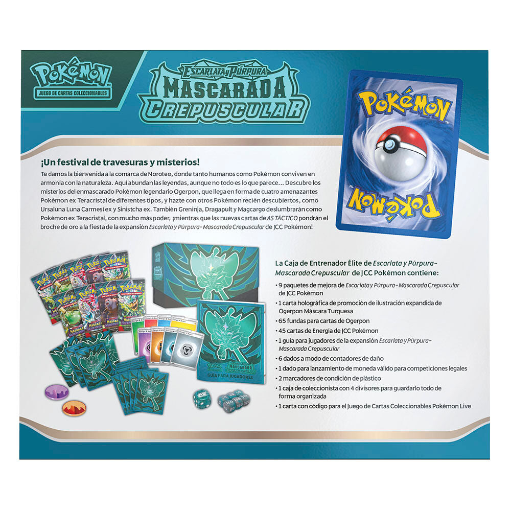 Caja de Entrenador Élite Pokémon Mascarada Crepuscular - 3