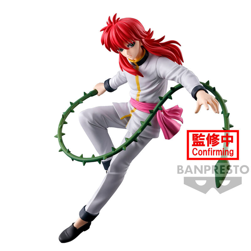 Figura Banpresto de Yu Yu Hakusho con cabello rojo y elemento verde espinoso - 2