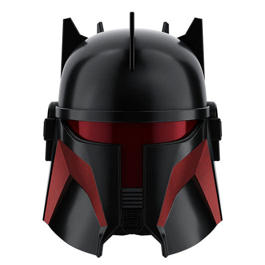 Casco electrónico negro y rojo de Gideon de Star Wars - 2