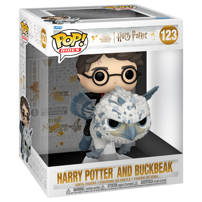 Figura FUNKO POP! Rides Deluxe de Harry Potter sobre Buckbeak - 2