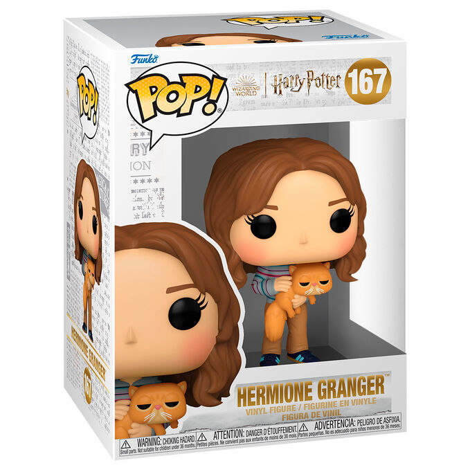 Figura Funko POP! de Hermione Granger con Crookshanks - 2