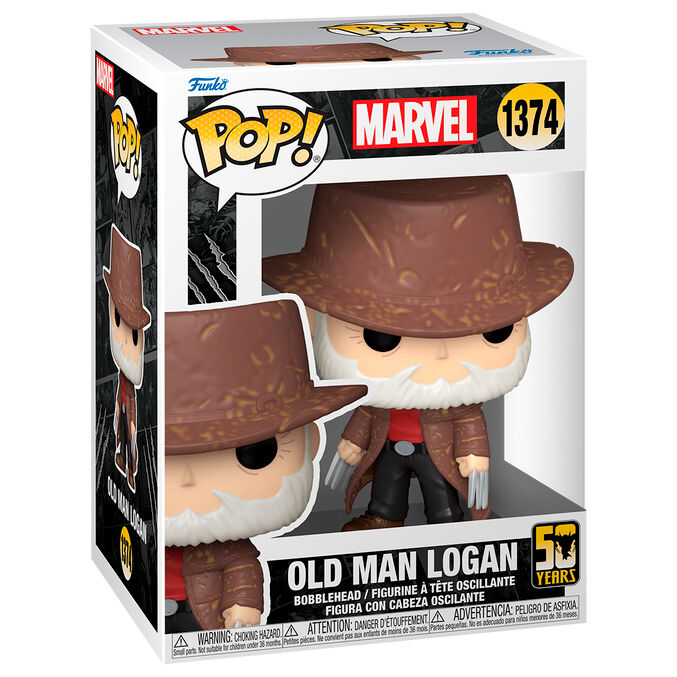 Figura Funko POP! de Wolverine Old Man Logan con sombrero y garras - 2