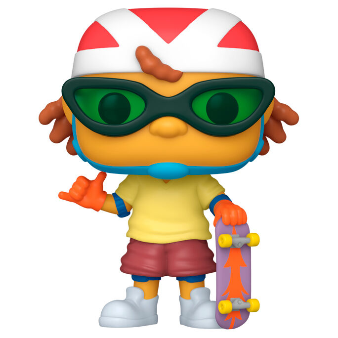 Figura Funko POP! de Otto Rocket con casco blanco y gafas verdes en su caja - 2