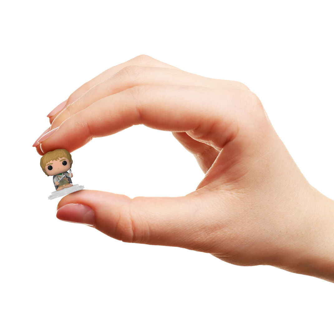 Pack Funko Bitty Pop! de El Señor de los Anillos con cuatro figuras y expositor - 2