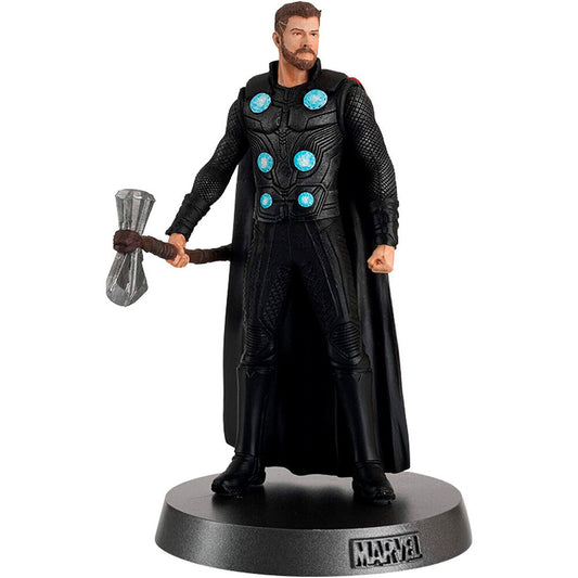 Figura de Thor Heavyweights con martillo y capa sobre base redonda - 4