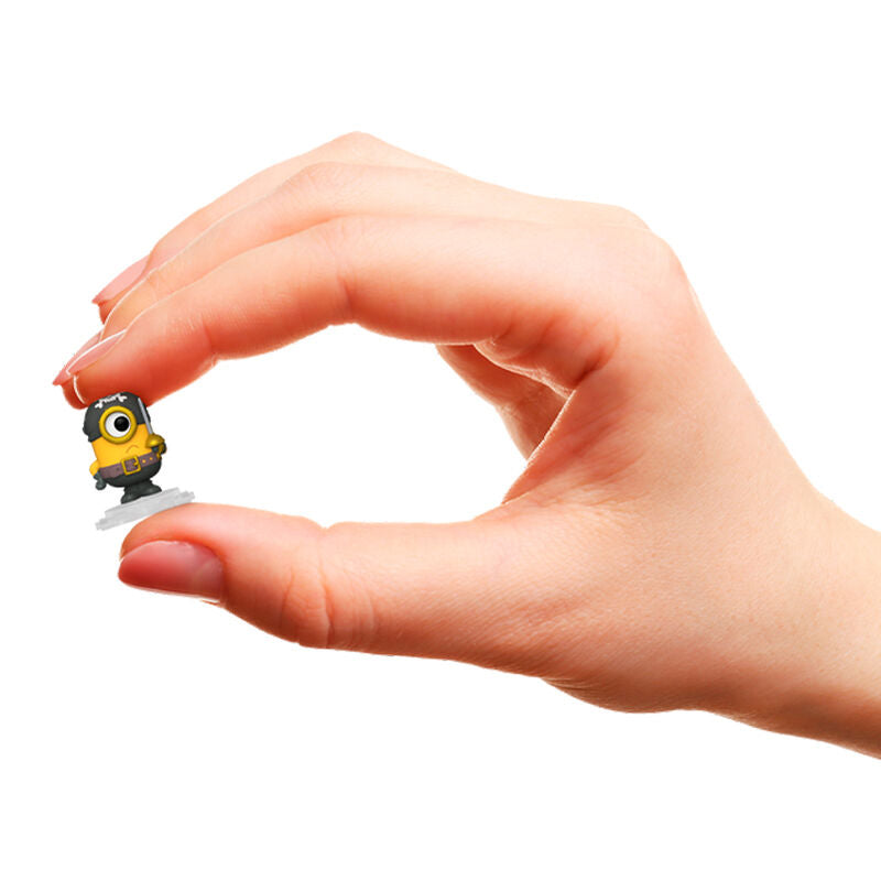 Blíster FUNKO Bitty Pop! Minions Serie 1 con cuatro figuras y estante - 2
