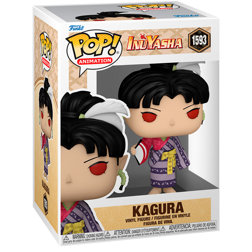 Figura Funko POP! de Kagura de Inuyasha con kimono y abanico - 2
