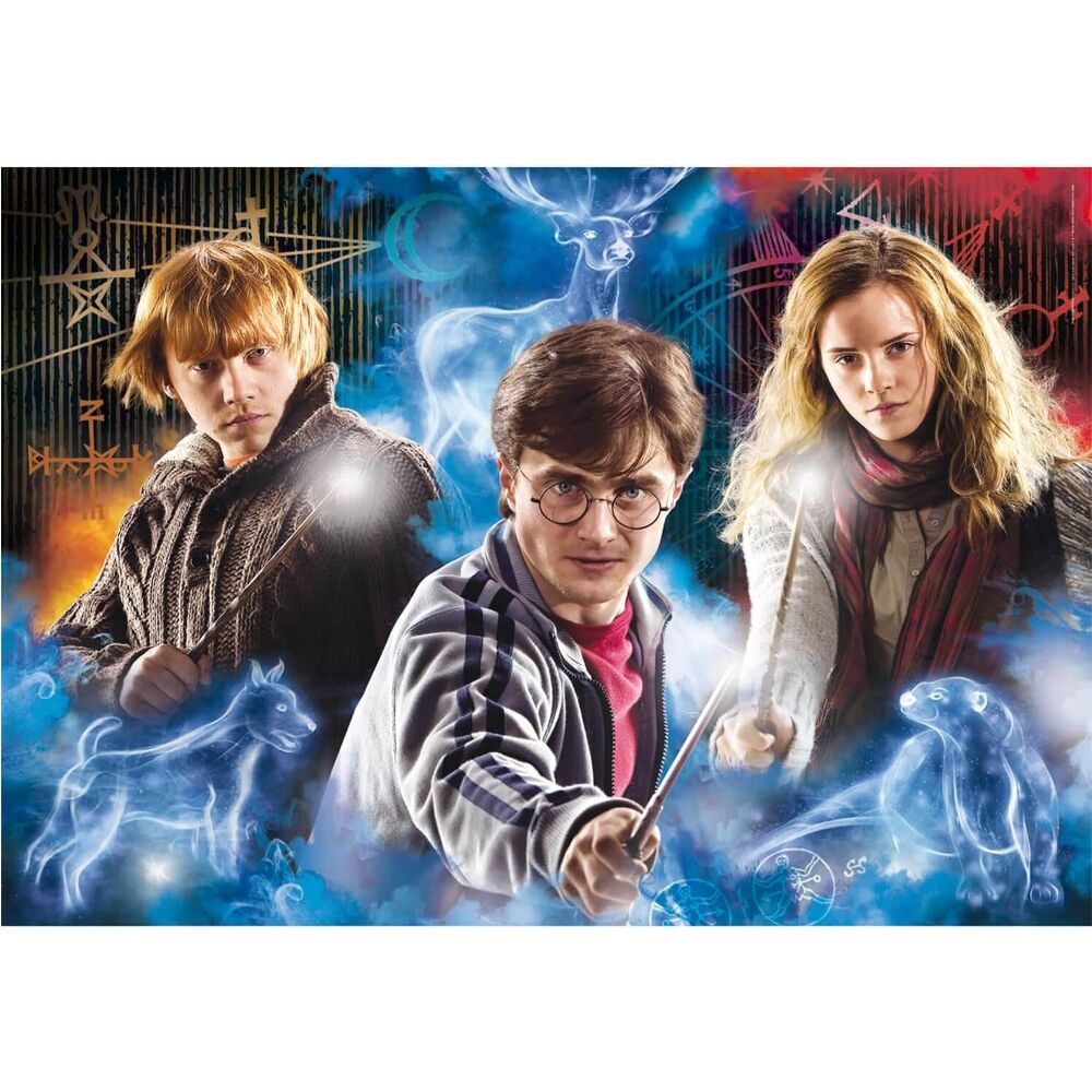 Puzzle Clementoni de Harry Potter de 500 piezas con Harry, Ron y Hermione - 2