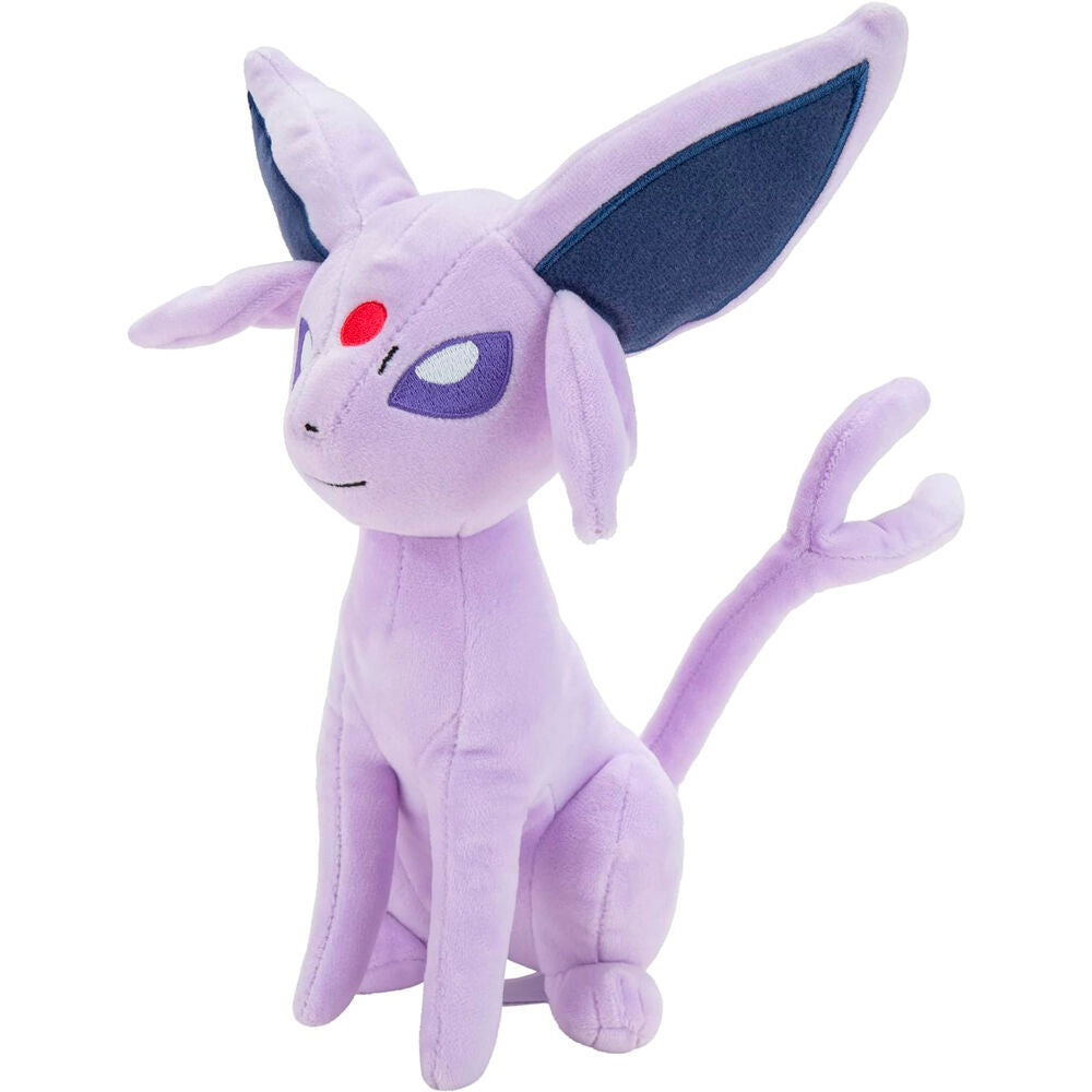 Peluche de Psiana Pokémon rosa violáceo sentado - 2