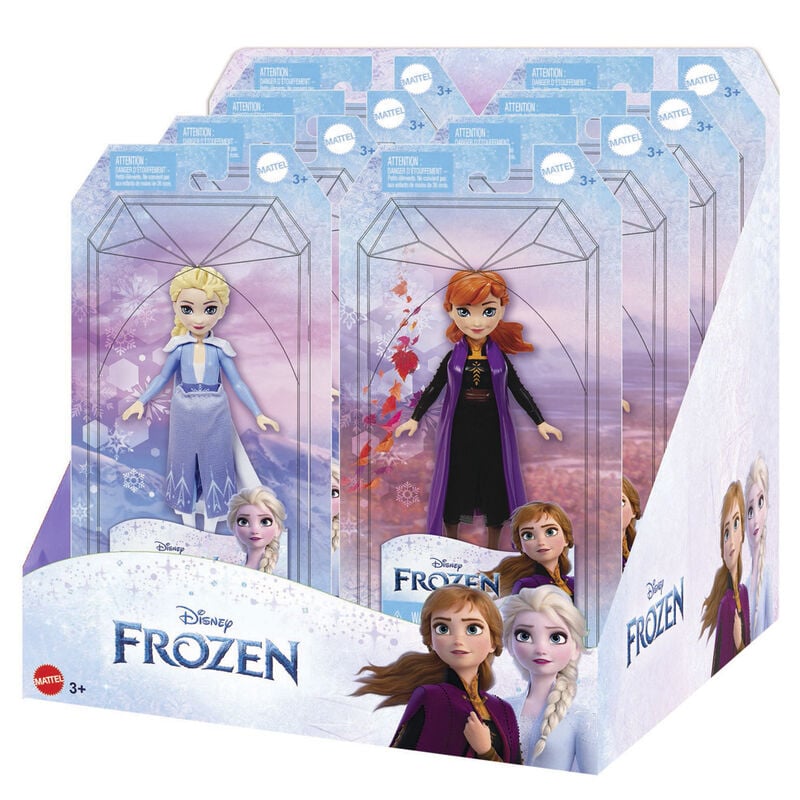 Mini muñecas Disney Frozen de Mattel con ropa intercambiable