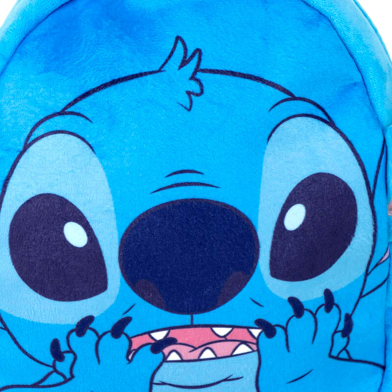 Mochila azul de peluche con diseño de Stitch Disney - 3