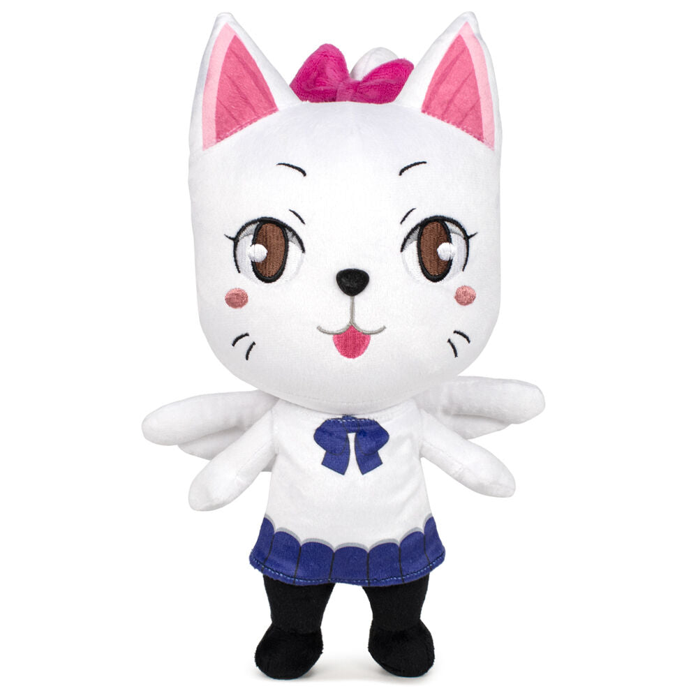 Peluche de Charles de Fairy Tail con vestido blanco y detalles azules
