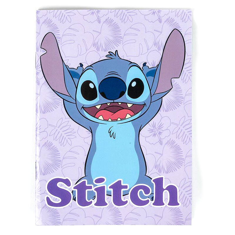 Set de papelería Stitch Disney con lápices, cuaderno, regla, pegatinas y estuche - 3
