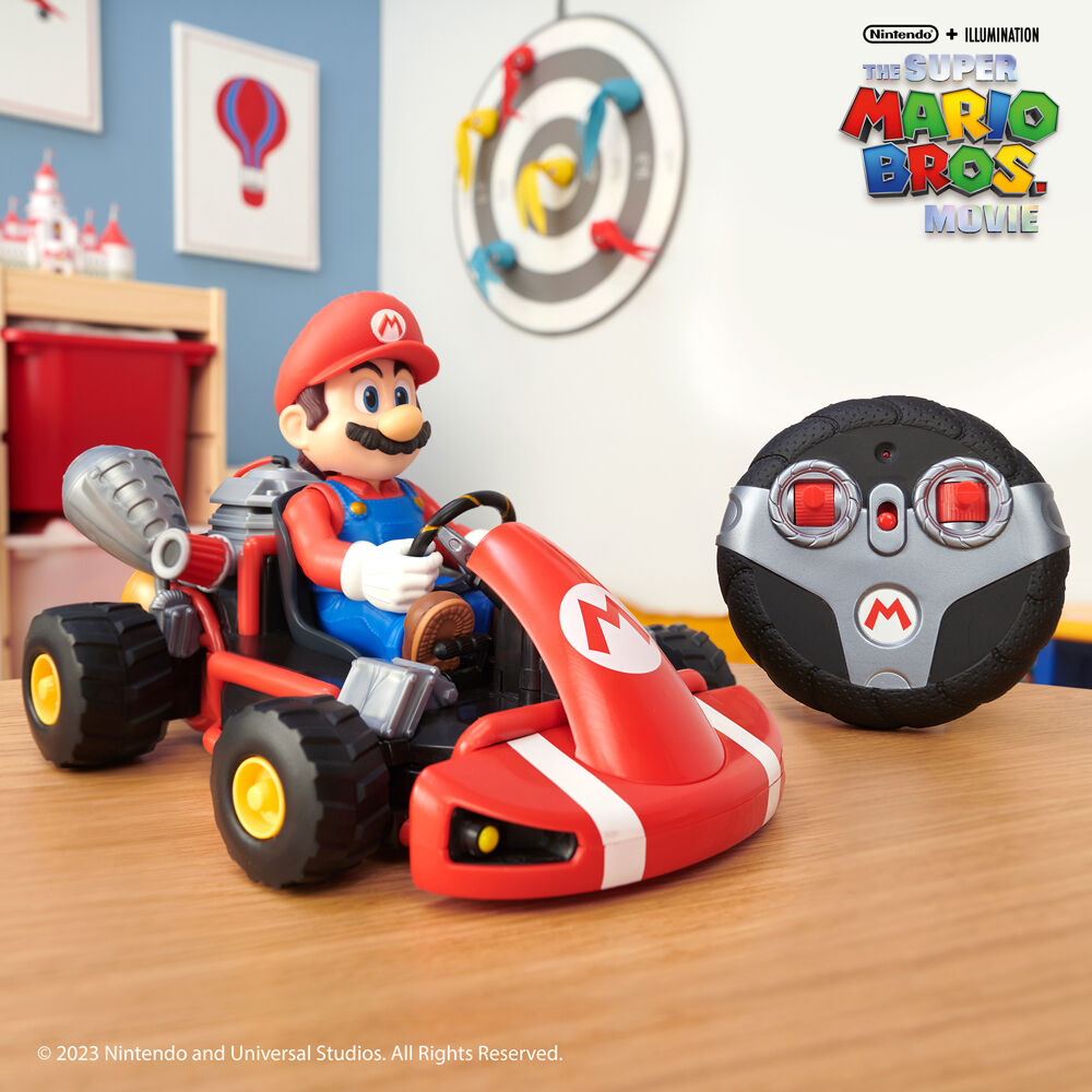 Kart teledirigido de Mario con mando Super Mario Bros. - 6