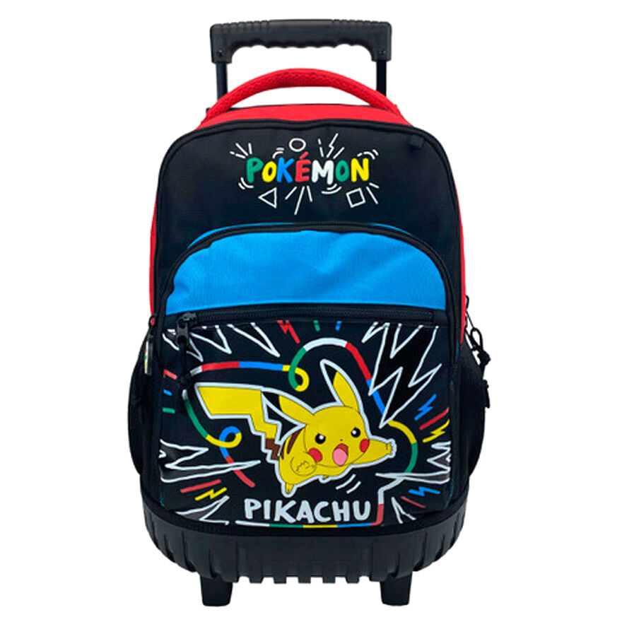Trolley escolar Pokémon con diseño de Pikachu