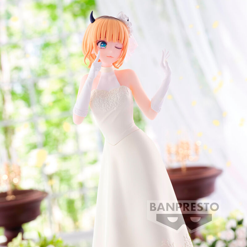Figura de MeMcho de Oshi no Ko con vestido de novia blanco - 3