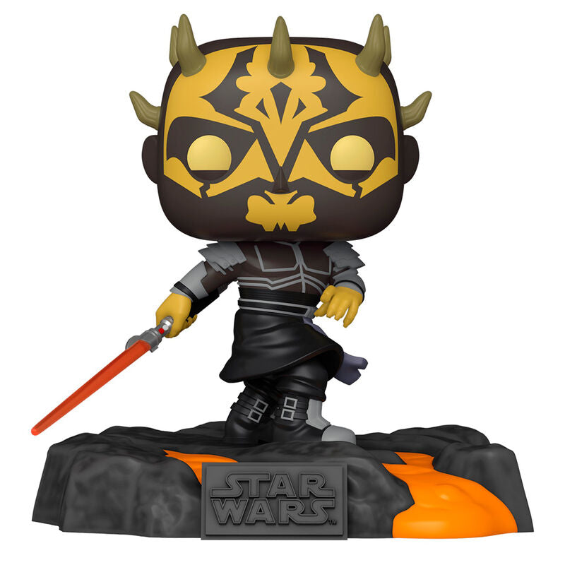 Figura Funko POP! Deluxe de Savage Opress de Star Wars con sable rojo - 2