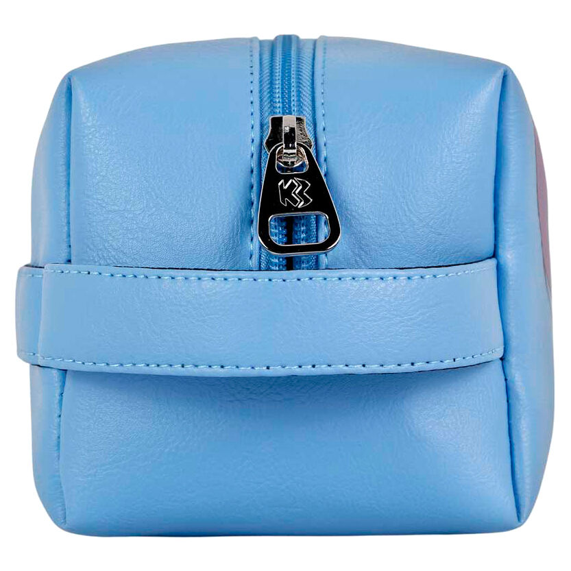 Neceser azul de Stitch Disney con cremallera y asa lateral - 4