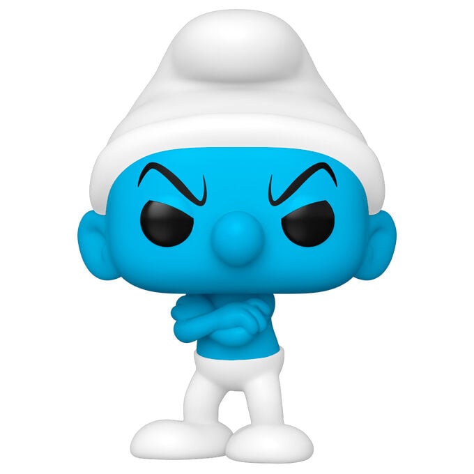 Figura Funko POP! Grouchy Smurf de Los Pitufos en caja - 2