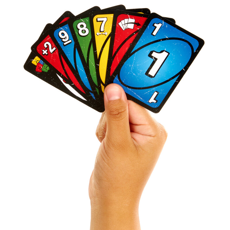 Caja del juego de cartas UNO Show ’Em No Mercy de Mattel - 5