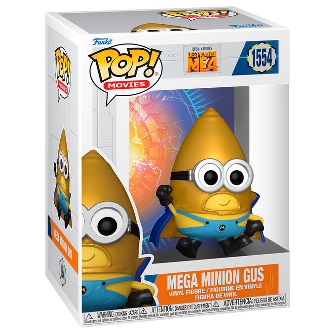 Figura Funko POP! Mega Minion Gus de Mi Villano Favorito 4 en caja