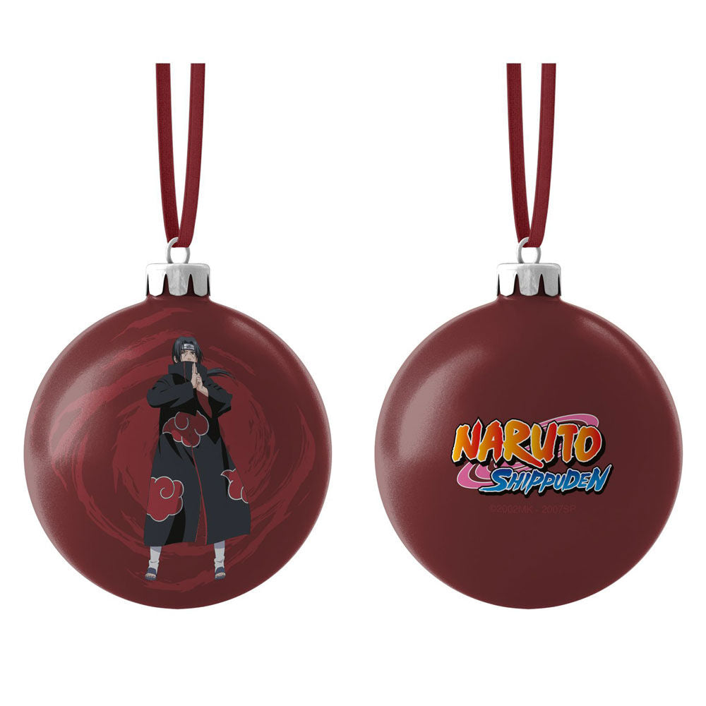 Bola de Navidad granate de Itachi de Naruto Shippuden