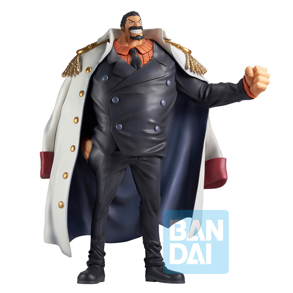 Figura Ichibansho de Monkey D. Garp con capa blanca y puño alzado - 4