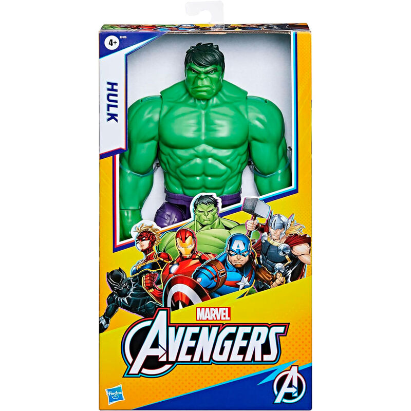Figura articulada de Hulk Titan Hero de Marvel con pantalones morados - 3