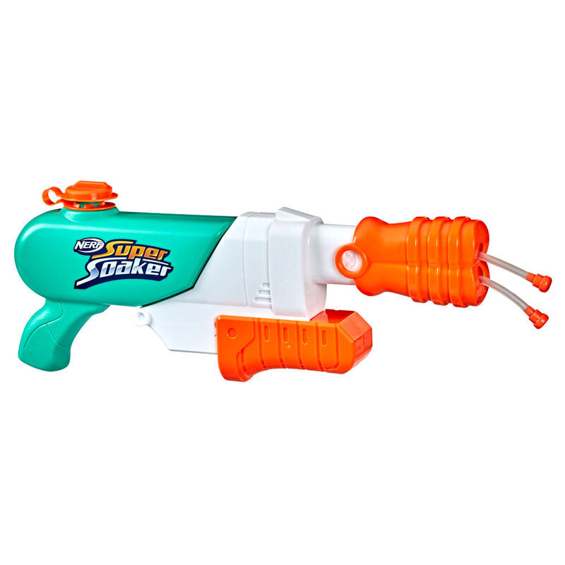 Nerf Super Soaker Hydro Frenzy lanzador de agua turquesa blanco y naranja - 4