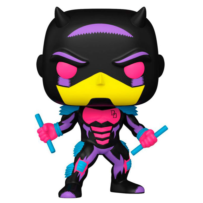 Figura Funko POP! Marvel Daredevil Fall from Grace Exclusive en su caja - 2