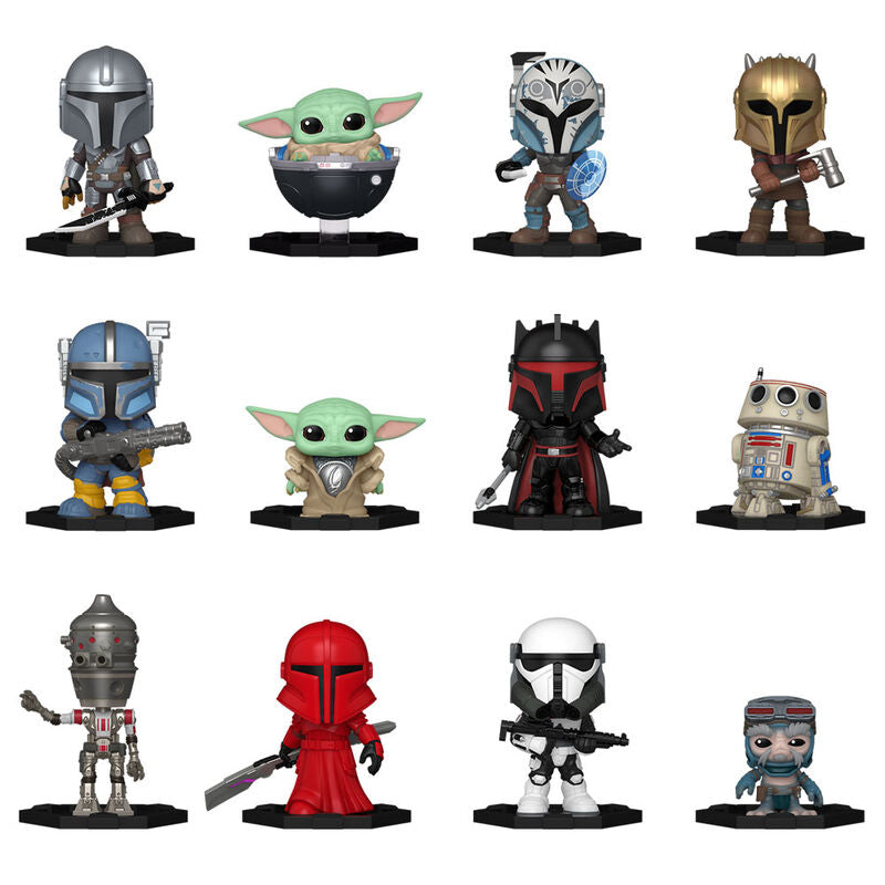 Surtido de minifiguras FUNKO Mystery Minis de Star Wars The Mandalorian - 2