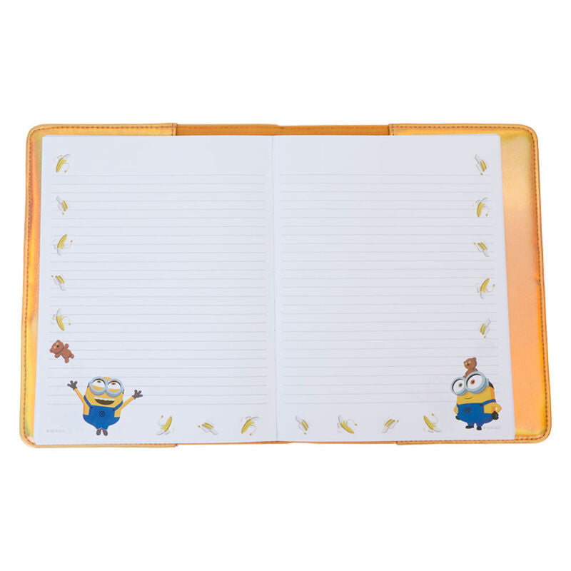 Cuaderno Loungefly de Bob Minions con gafas y panel azul - 3