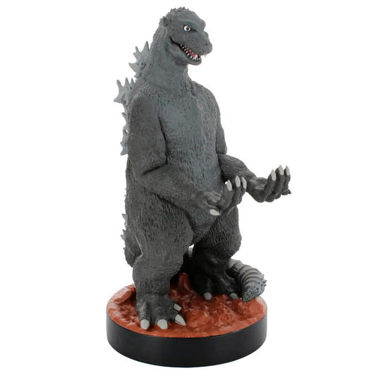 Soporte Cable Guy de Godzilla gris sobre base circular - 2