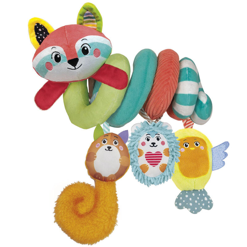Espiral suave Clementoni con animales del bosque para cochecito