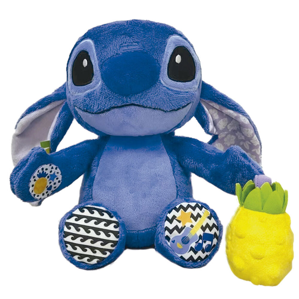 Peluche musical azul de Stitch Disney Clementoni - 2