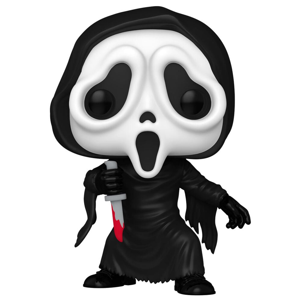 Figura Funko POP! Ghost Face de Scream con máscara blanca y túnica negra - 2