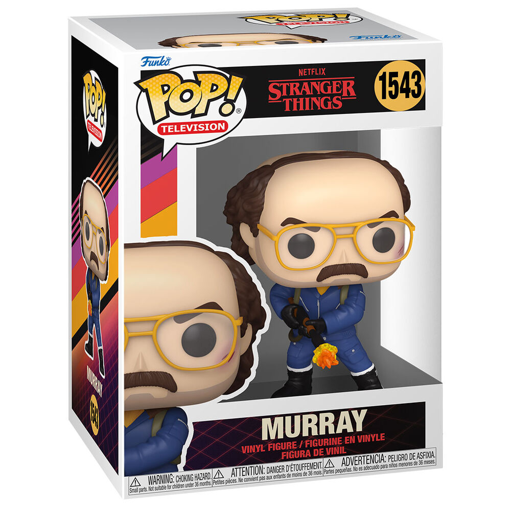 Figura Funko POP! de Murray de Stranger Things con gafas amarillas - 2
