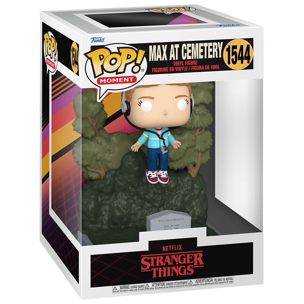 Figura Funko POP! Moments de Max de Stranger Things en un cementerio - 2