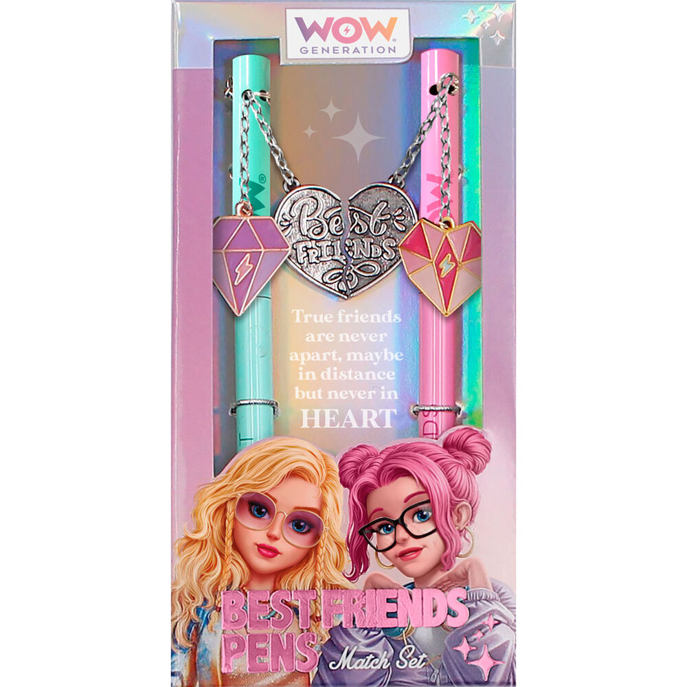 Set de dos bolígrafos Best Friends de WOW Generation - 4