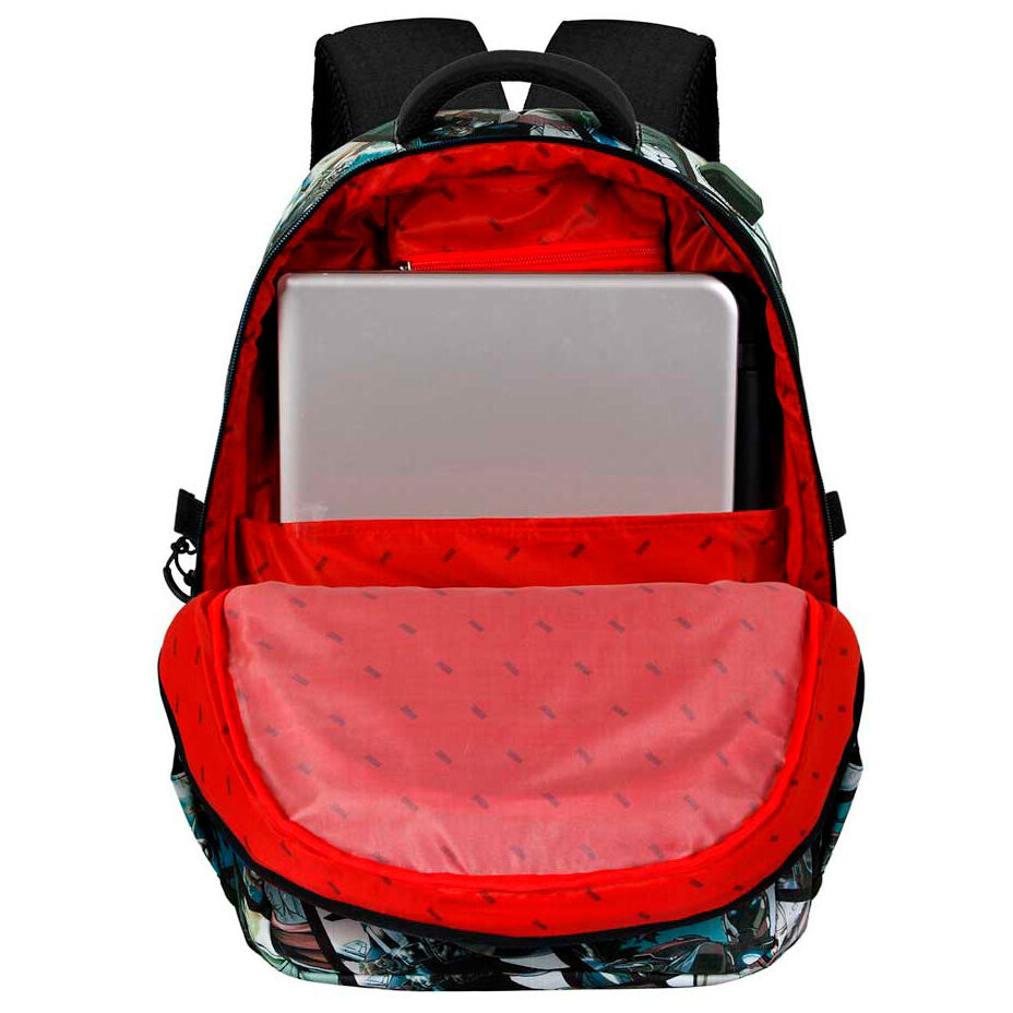 Mochila Marvel Los Vengadores React con estampado de cómic - 5