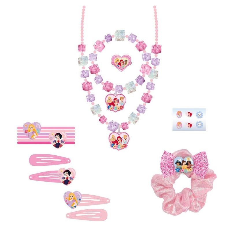 Set de belleza Disney Princesas CERDÁ de 12 piezas en estuche con asa - 3