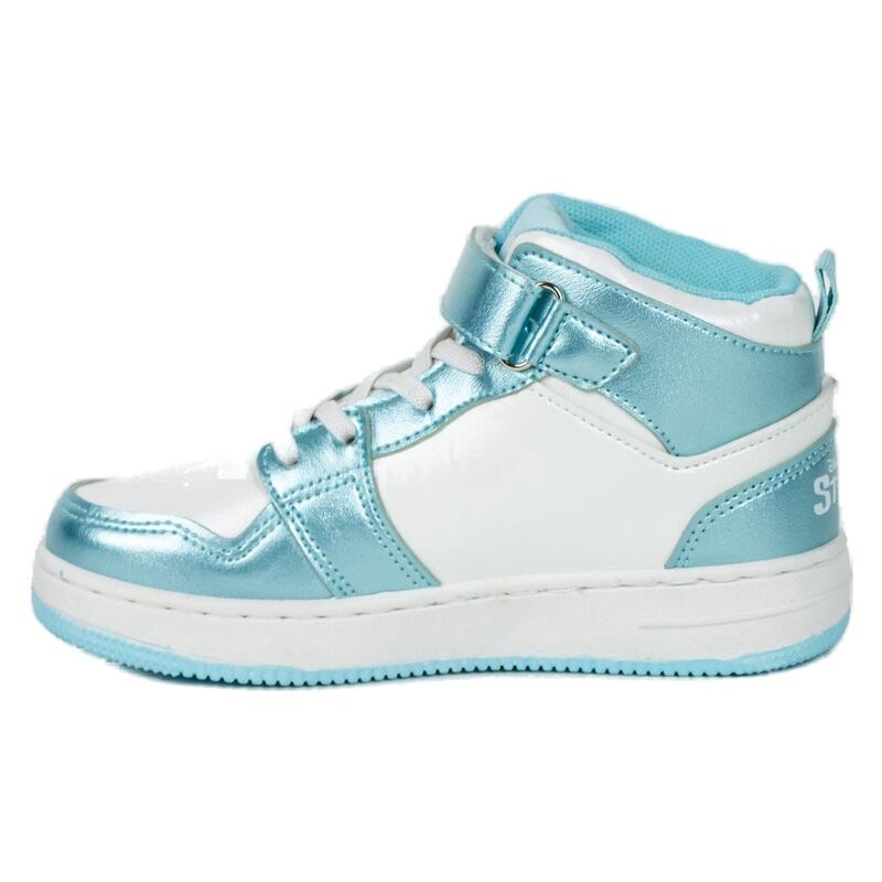 Deportiva de caña media Stitch Disney azul turquesa y blanca - 2