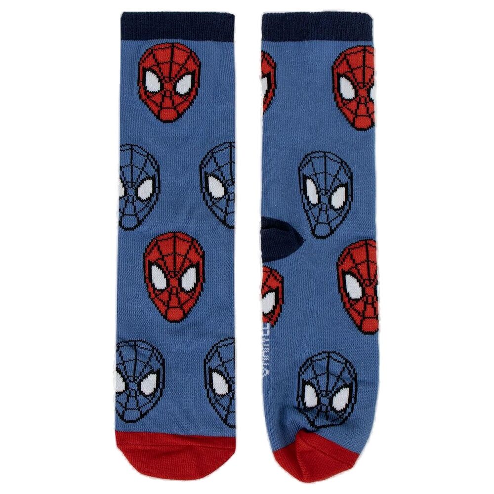 Hucha Spider-Man con cuatro pares de calcetines rojos y azules - 6