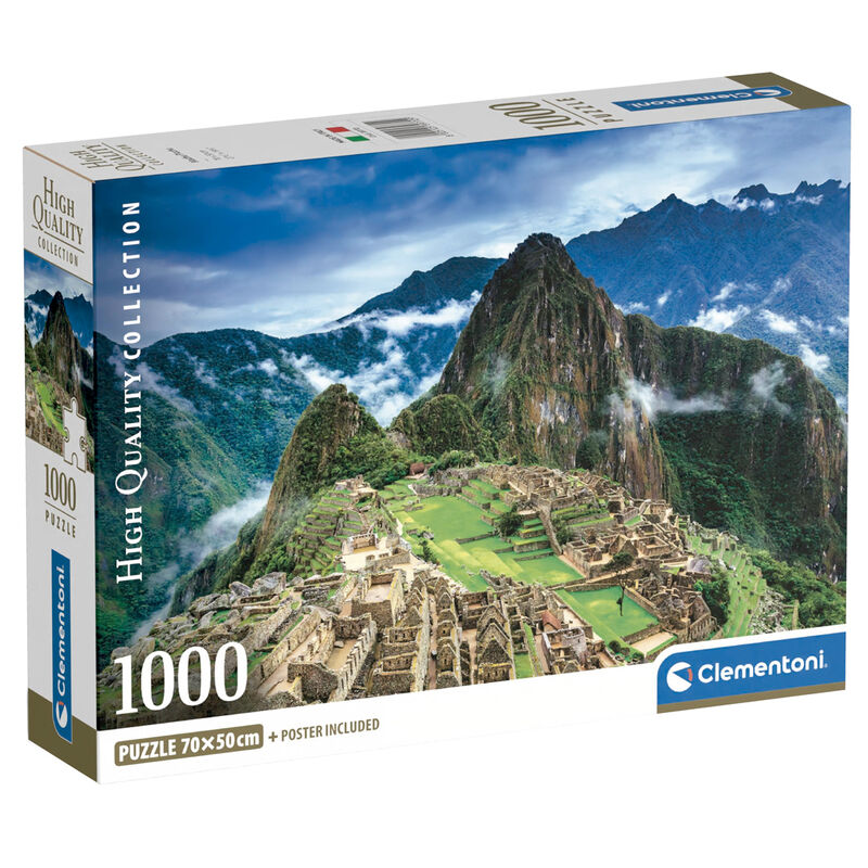 Puzzle Clementoni de 1000 piezas con imagen de Machu Picchu