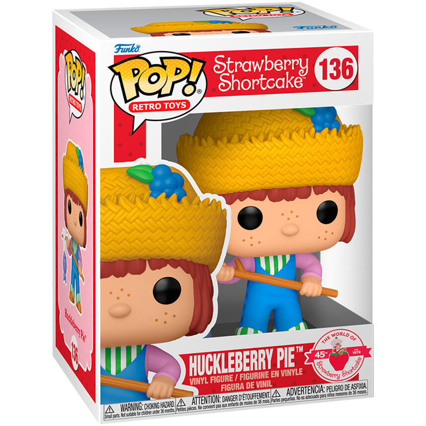 Figura Funko POP! Huckleberry Pie con gorro amarillo y caña de pescar - 2
