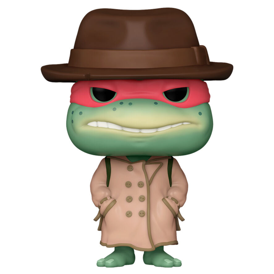 Figura Funko POP! de Raphael de Tortugas Ninja con sombrero y gabardina - 2